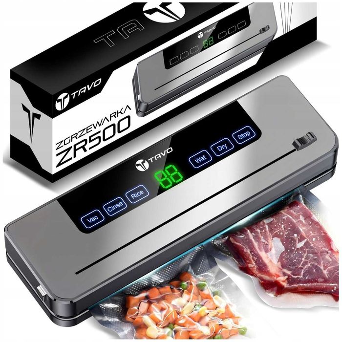 Zgrzewarka próżniowa do żywności pakowarka automatyczna zestaw foliaXL