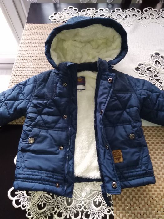 Kurtka zimowa dla chłopca Smyk rozmiar 80
