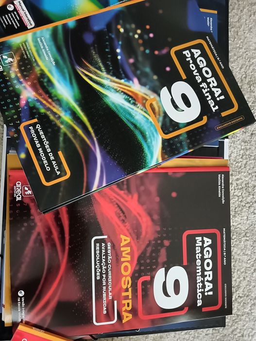 AGORA MATEMÁTICA! - 9.º ANO	Dossier do professor completo	NOVOS!!*