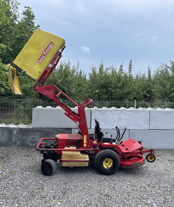 Kosiarka traktorek Gianni Ferrari Turbo grass z koszem gorny wysyp