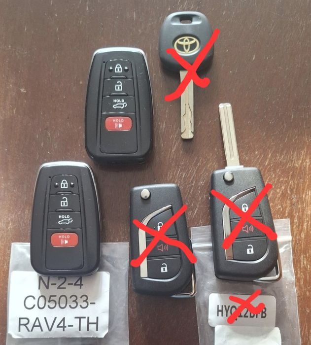 Ключ смарт Toyota RAV 4 Тойота Рав 4 2019 2020 2021 2022 2023 HYQ14FBC