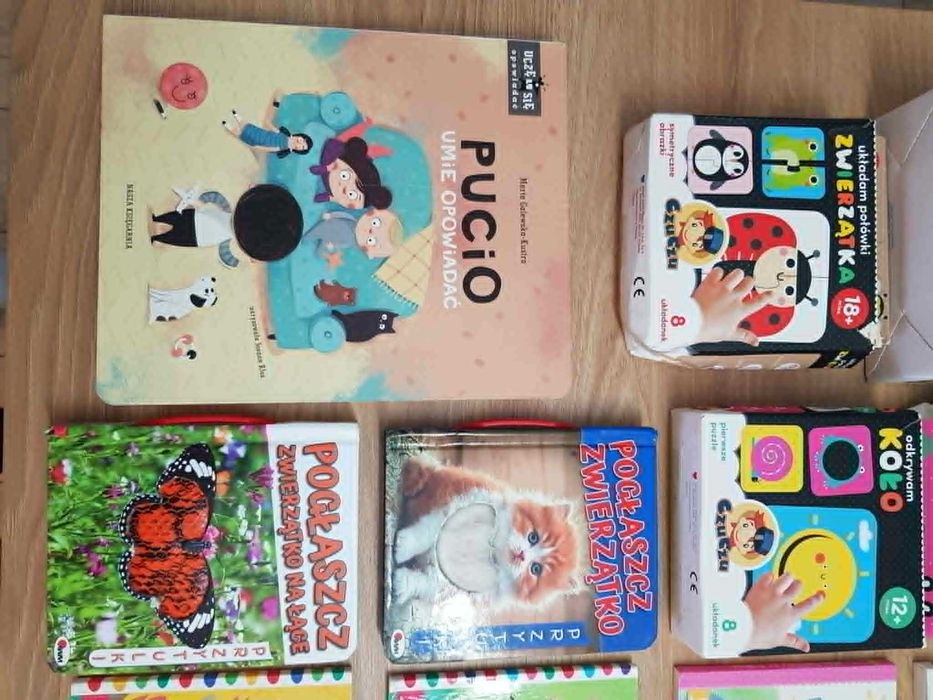 Książeczki, układanki, puzzle dla dzieci