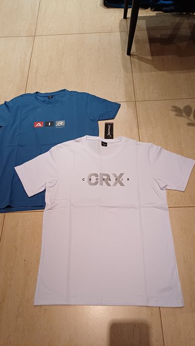 Koszulki męskie 2 szt XL.