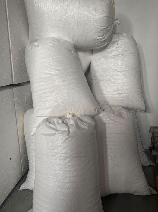 Гранули пінопласту Крихта EPS90 для бетону Пенопластовая крошка шарики