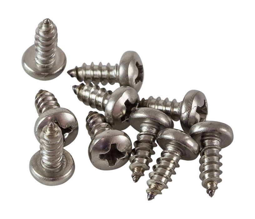 Шурупы нержавеющие по дереву потай, полукруг, ТОРКС