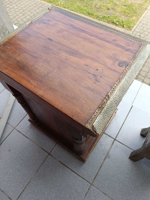 indyjska szafka komoda pomocnik kredens eklektyczny vintage art deco