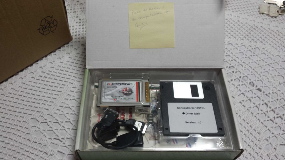 Conceptronic 10/100 Mbps Network Interface Card (NIC) PC Card64739993030785123