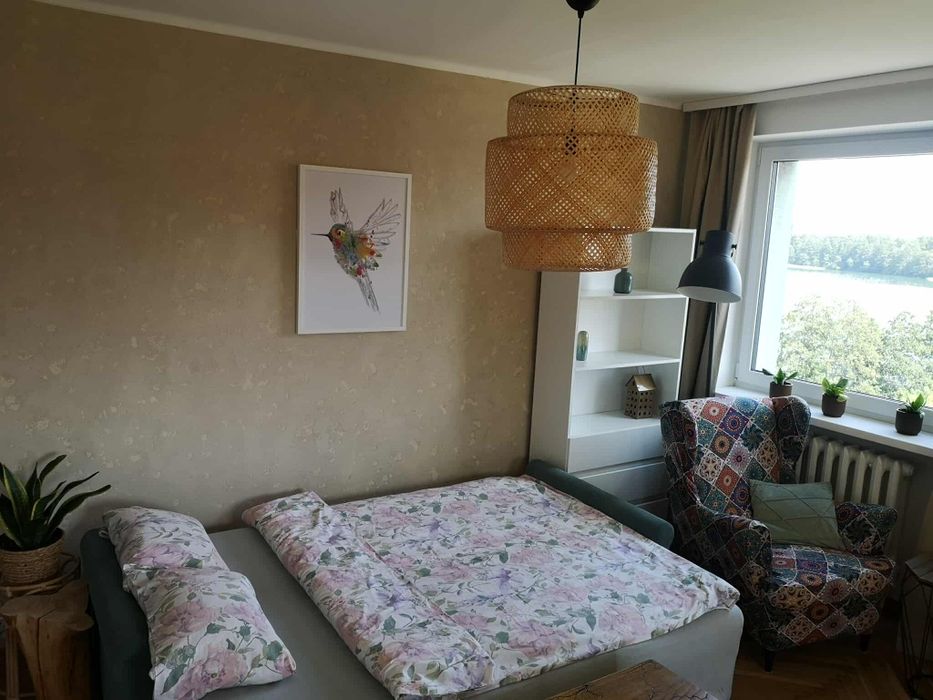 Apartament z widokiem na jezioro Białe