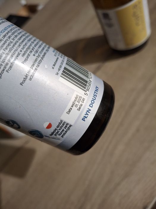 Nafta oczyszczona nafta wrotyczowa i parazytek