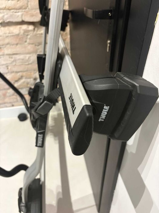 Bagaznik rowerowy dachowy Thule na 2 rowery- komplet