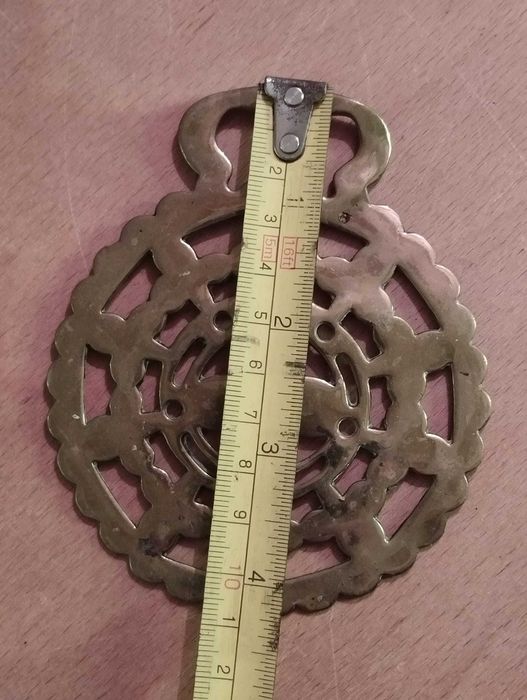 Fivela Latão Sela Cavalo - Cruz