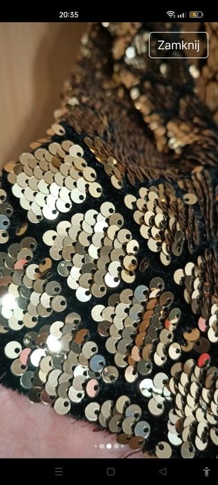 Nowa sukienka cekinowa