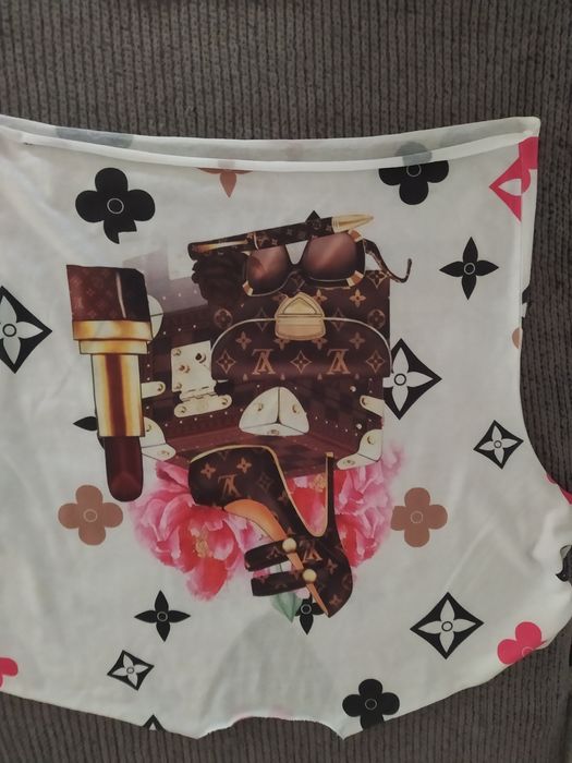 bluzka sweterkowa włoska srebrna nitka 44 46