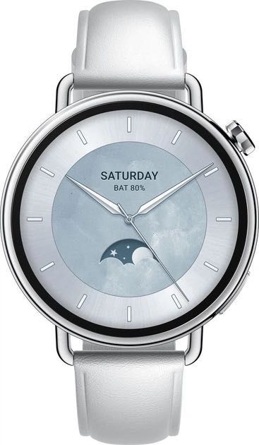 Годинник Xiaomi Watch S4 41mm Leather Strap White Нові.Запаковані