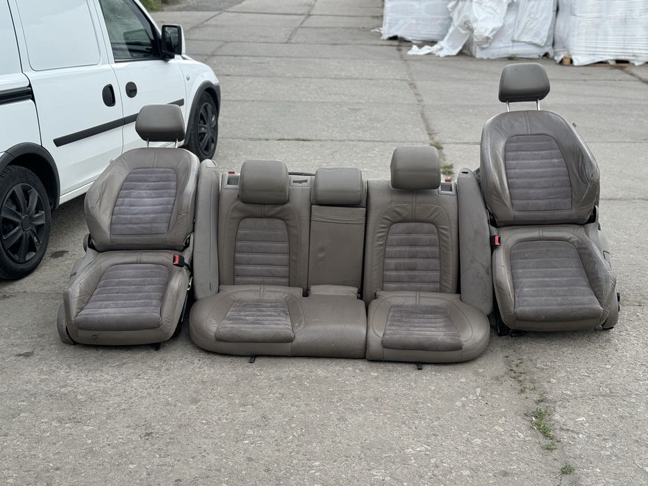 Салон Пассат Б6 сірий механічний passat B6 сидіння