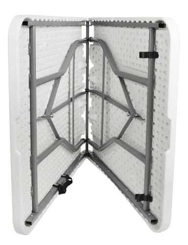 Meble ogrodowe CATERINGOWE kpl. 180cm stół + 2 ławki WHITE - PROMOCJA