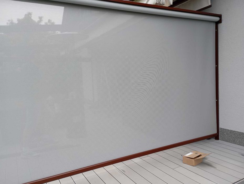 Markiza Pionowa, roleta zewnętrzna, obniża temperaturę o 10stopni