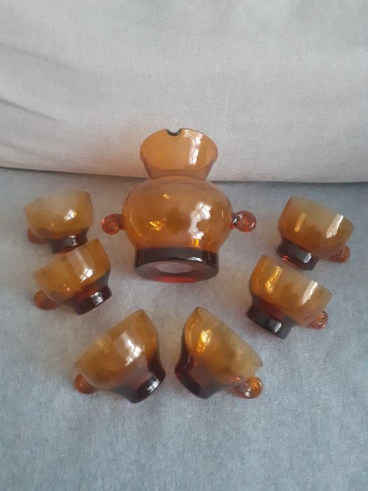 Szkło kolorowe - PRL