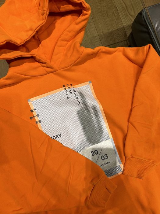 Bluza Superdry pomaranczowa