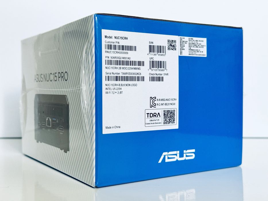 Міні ПК Неттоп Персональний компʼютер ASUS NUC 15 PRO