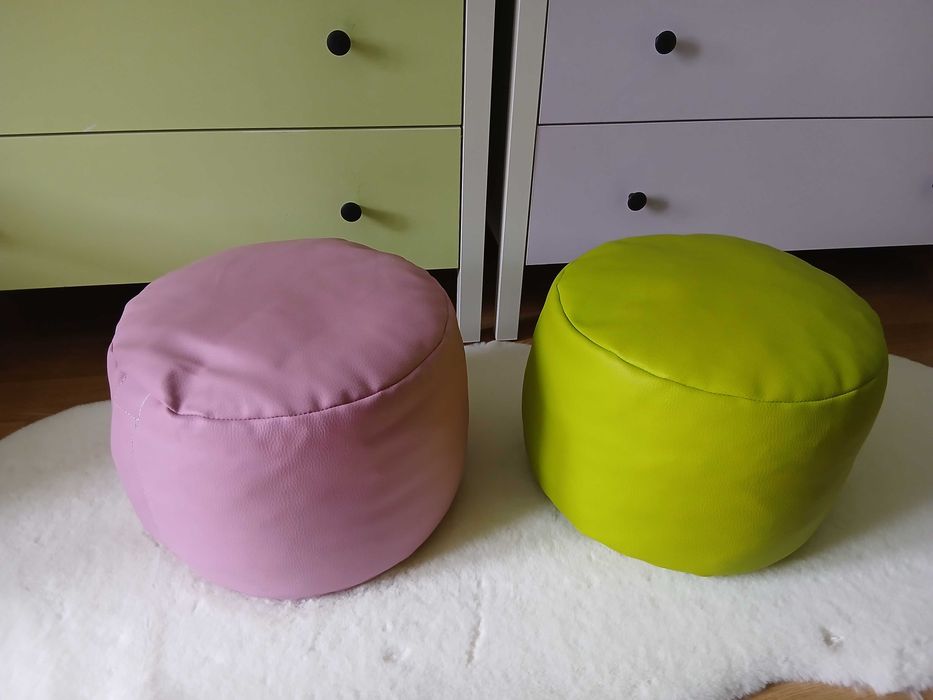 Pufa dla dzieci 40 cm średnicy 2 szt.