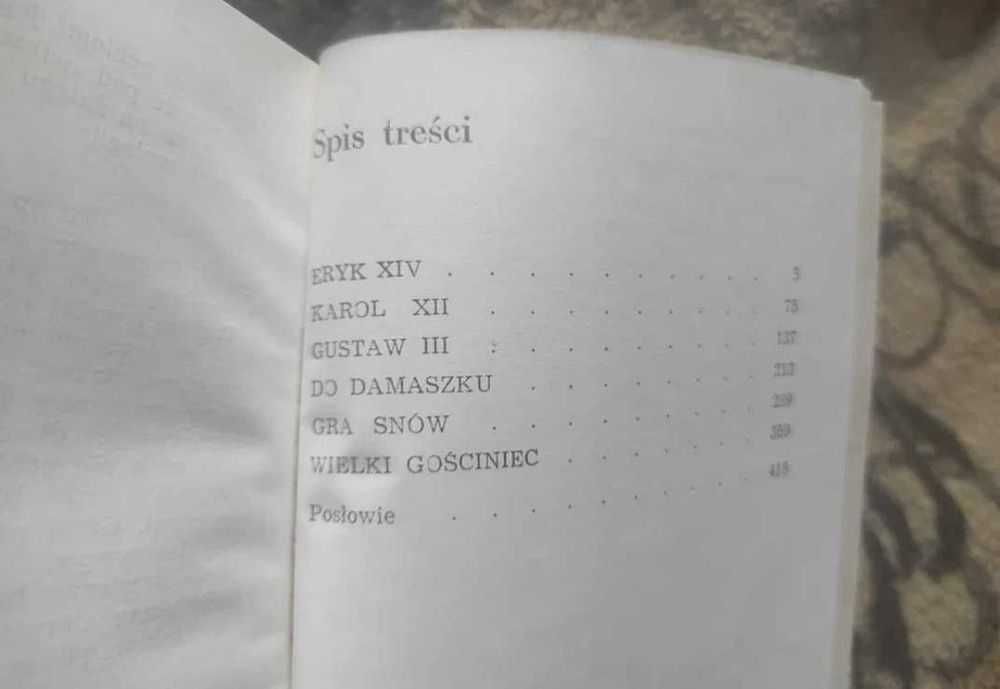 August Strindberg - Dramaty królewskie, Dramaty liryczne