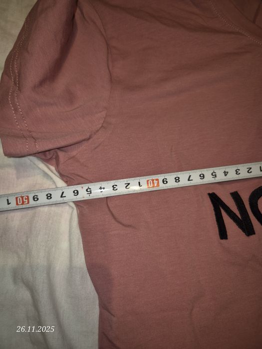 T shirt  brudny roz