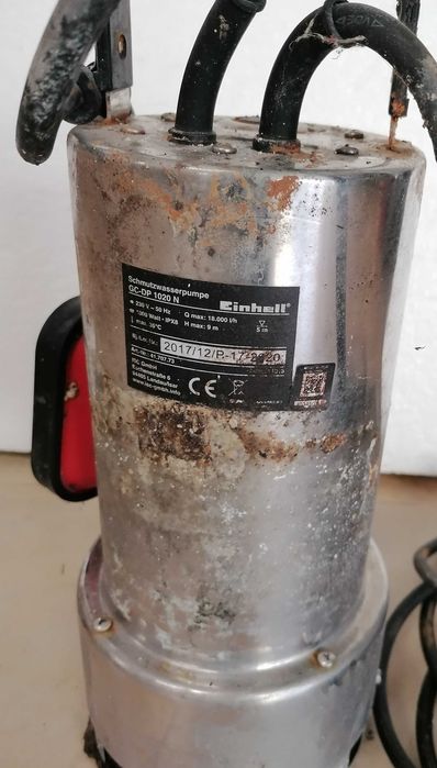 Bomba de águas de fossas, para peças, por 15€