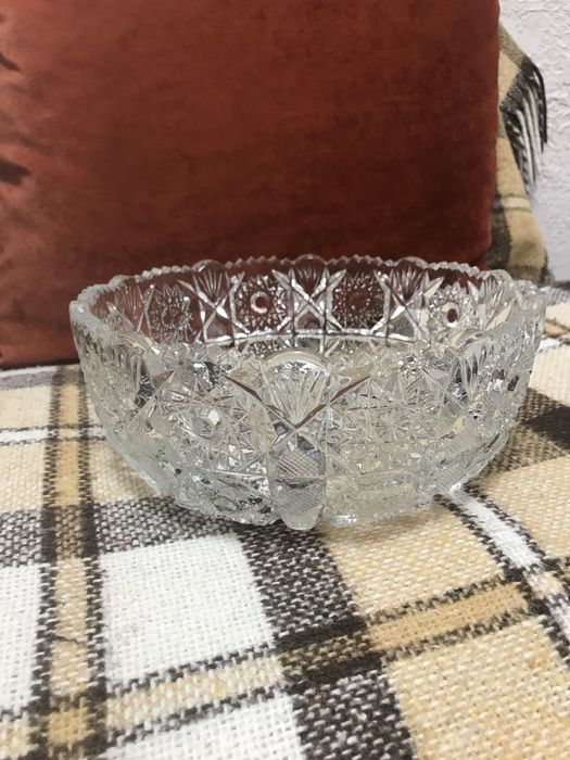 Салатник хрусталь