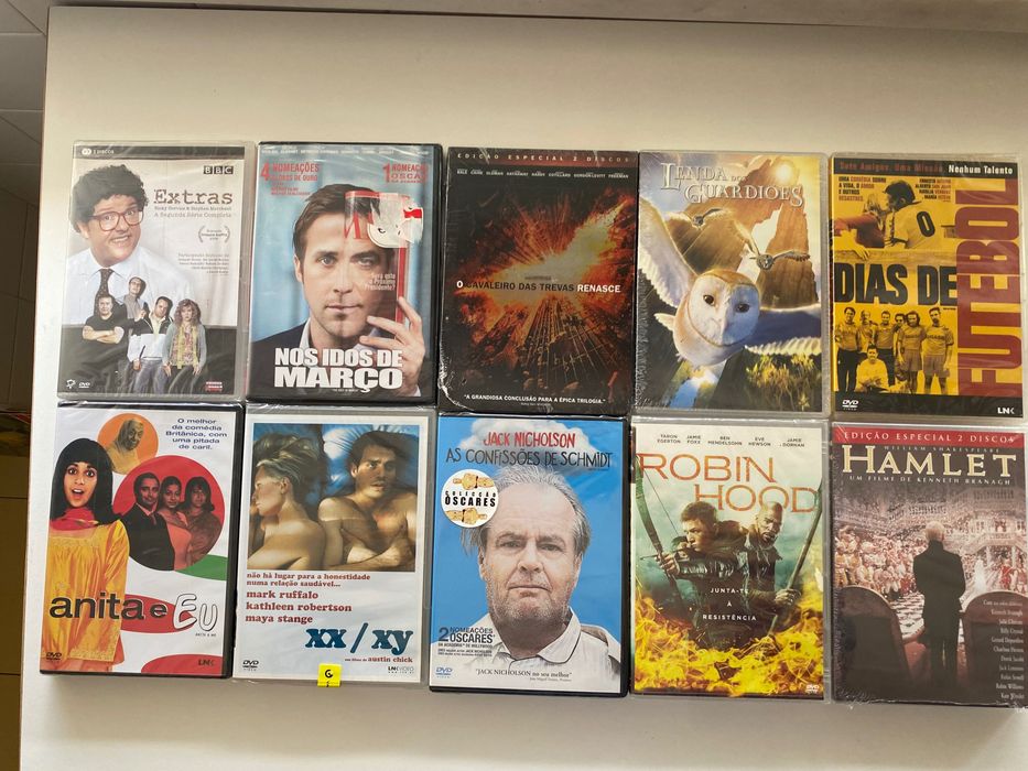 DVD s novos e selados