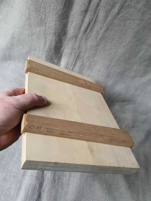 Дошка для Іконопису, липова дошка, дубові шпонки 22X32 см з Ковчегом