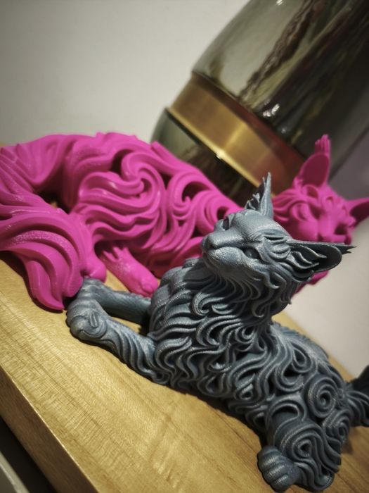 Estátua Maine Coon