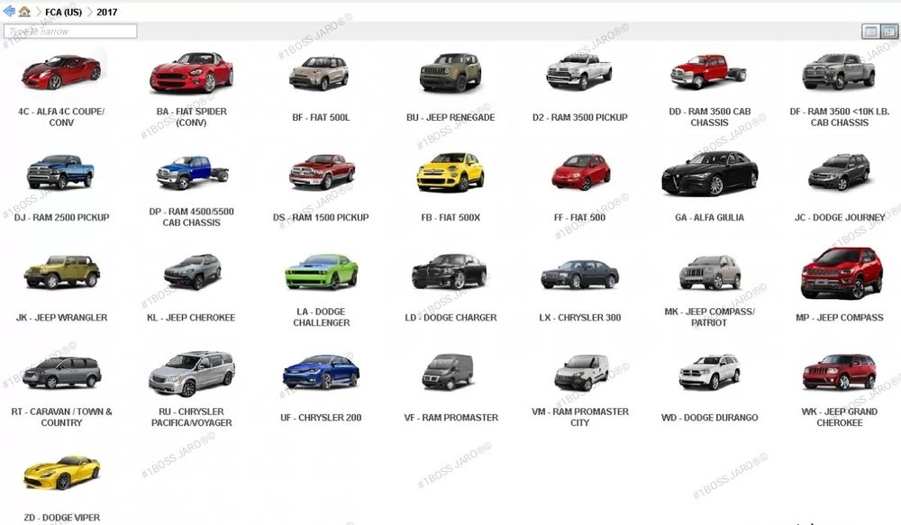 FULL Snap On EPC FCA EPC  cars 2024  Global 

Katalog