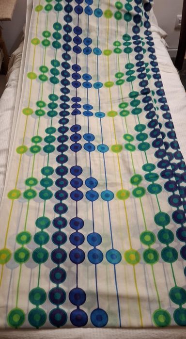 Tecido original anos 60  século 20,  Emillio Pucci ,padrão da época,