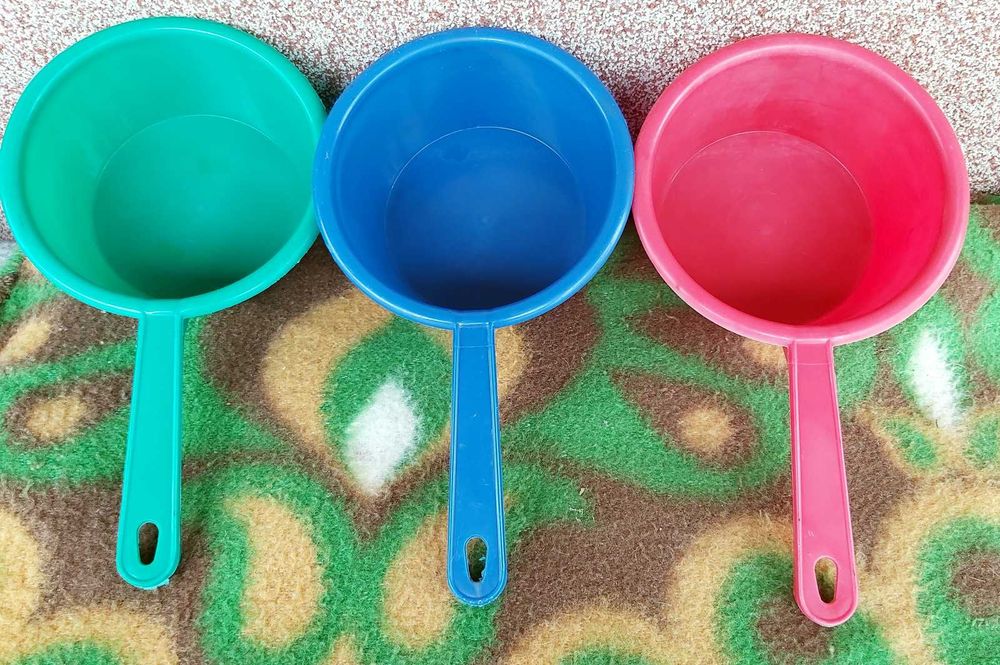Ковшик пластиковый 3 штуки