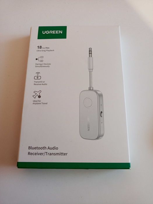 UGREEN Bluetooth Audio Receiver/Transmitter – Nadajnik i odbiornik Bluetooth 2w1