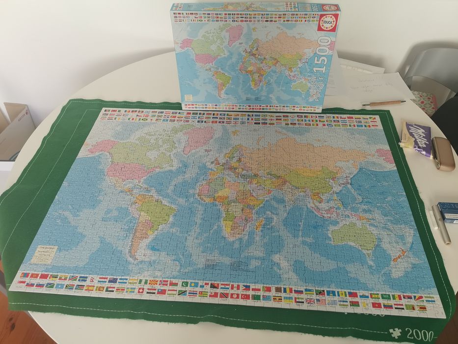 Puzzle 1000, 1500 e 2000 peças