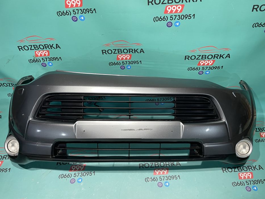 Бампер передній Mitsubishi Outlander 3 GF з омивачами 12-15р