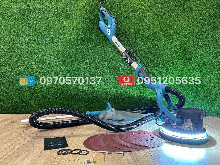 Шліфмашинка для стін та стель по гіпсу ( Жираф ) Makita ECDWS17-225