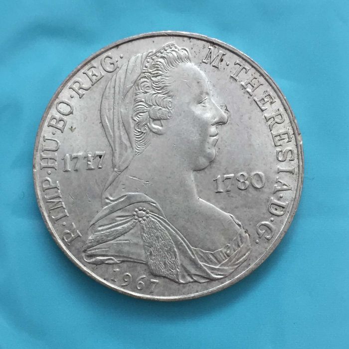 Austria 25 Schilling 1967 – prata