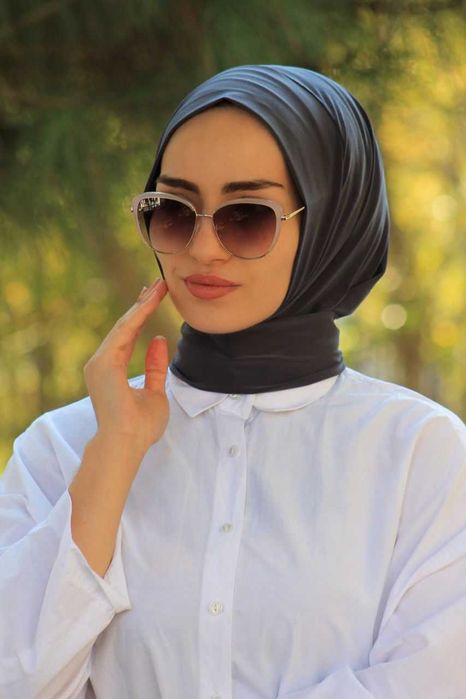 Hidżab muzłumanskie, hijab na głowie z zatrzaskami