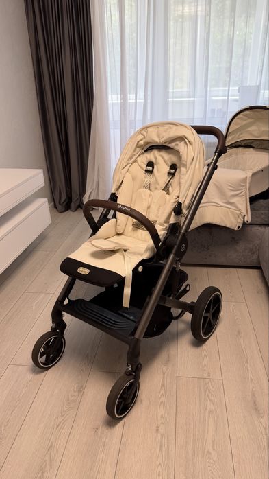 Продаю коляску Cybex Balios S Lux TPE Seashell Beige.