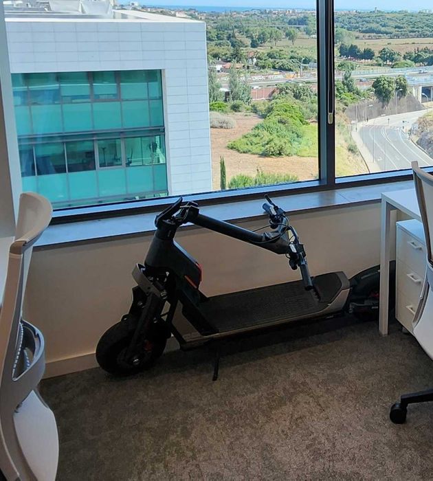 Segway GT2 electric scooter 90 km range and 70 km/h max speed.