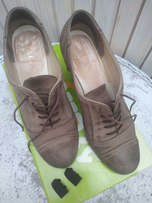 Buty damskie ze skóry