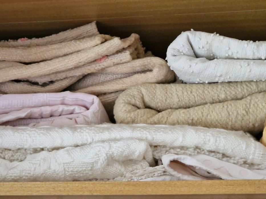 Colchas, edredão e cobertores