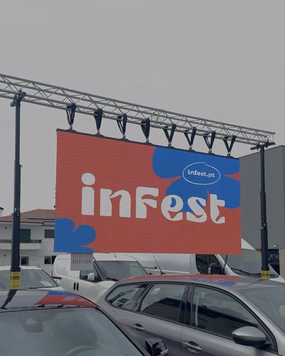 Aluguer de Led Wall, Painel de LED, Ecrã Gigante para Eventos – inFest