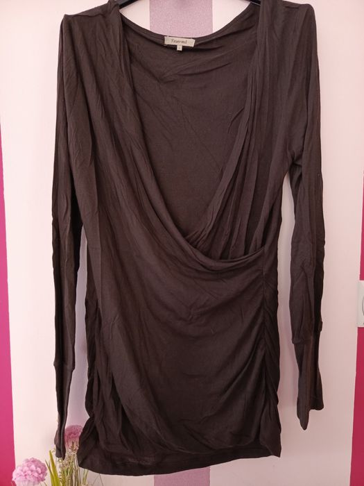 Brązowa bluzka damska Reserved M/L