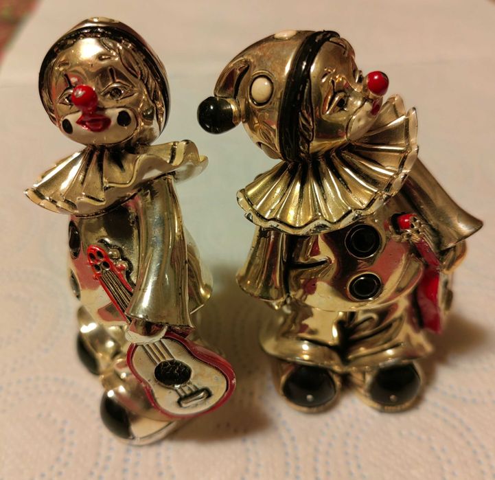 Pulcinella Klaun Srebro