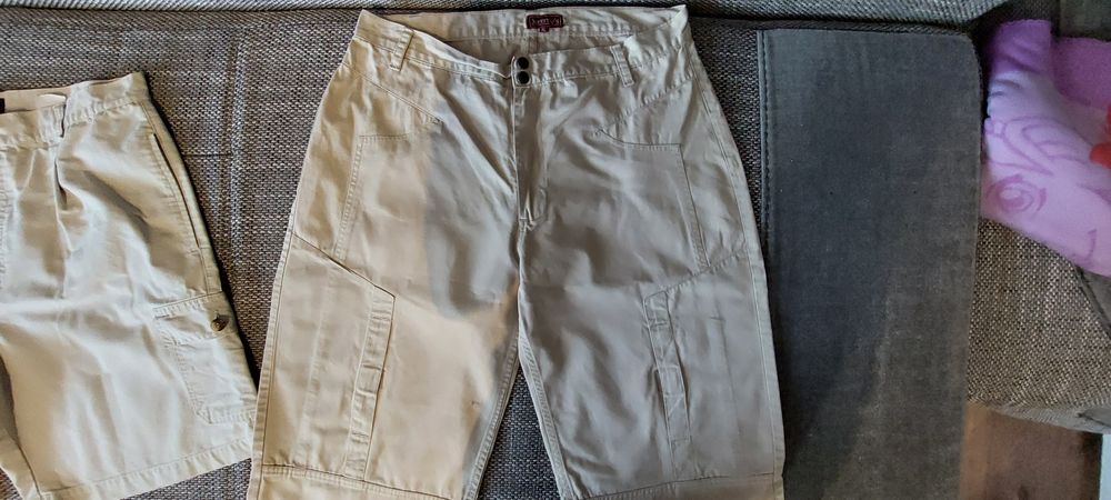 2 pary męskie  spodenki ecru rozmiar XL