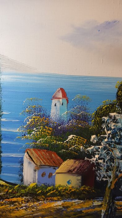 Quadro de uma paisagem